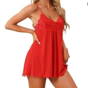 Cheibear Women's v neck nightgown